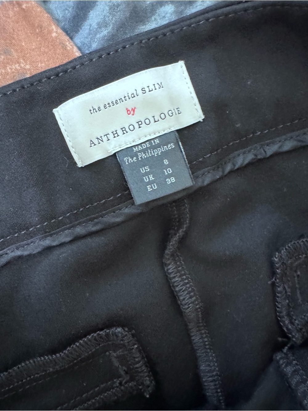 Anthropologie Slim Ankle Pants with Front Seam & Zip Slits - Picture 5 of 8